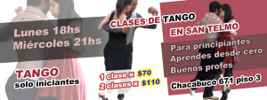 Clases de tango en san telmo
